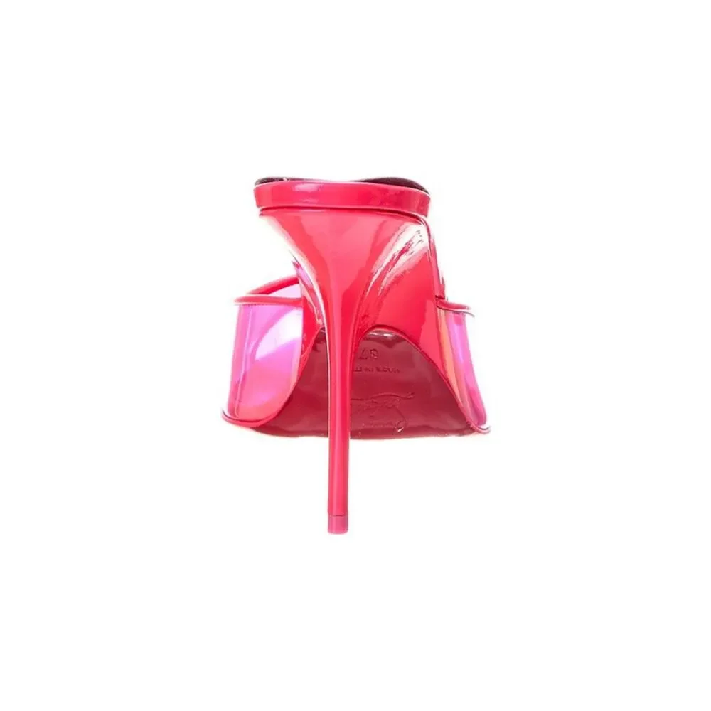 Christian Louboutin Just Arch 100 Patent Sandal, Pink